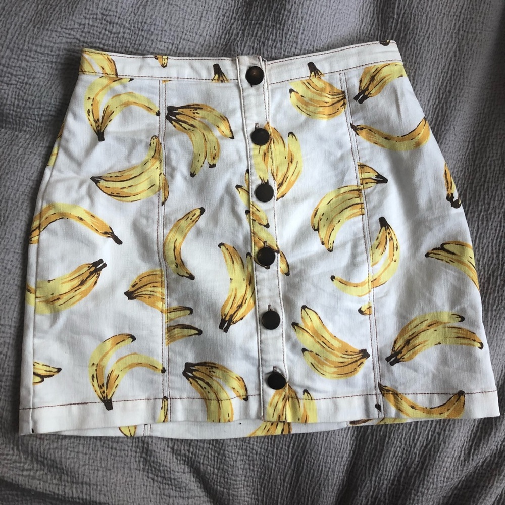 Urban Outfitters Banana Skirt